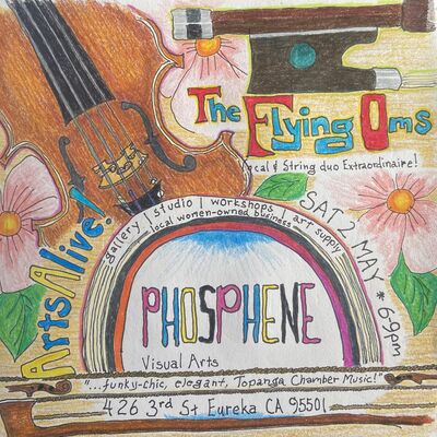 Phosphene Art Gallery — May 2 poster
